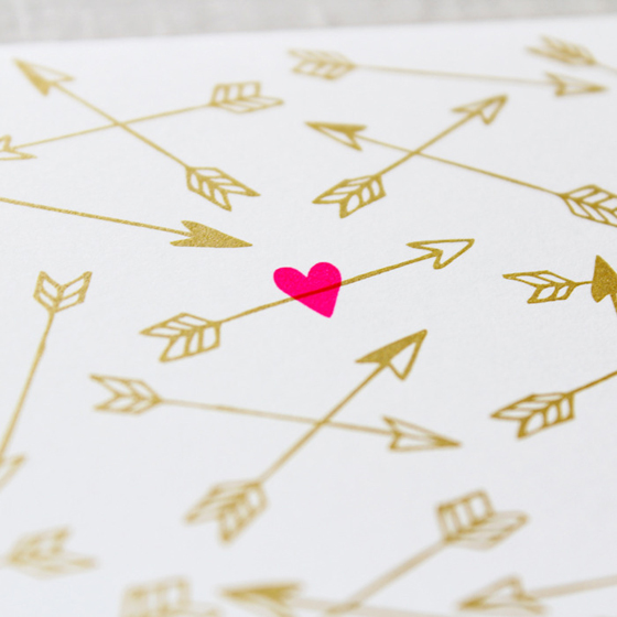 Valentine`s Day letterpress stationery 10